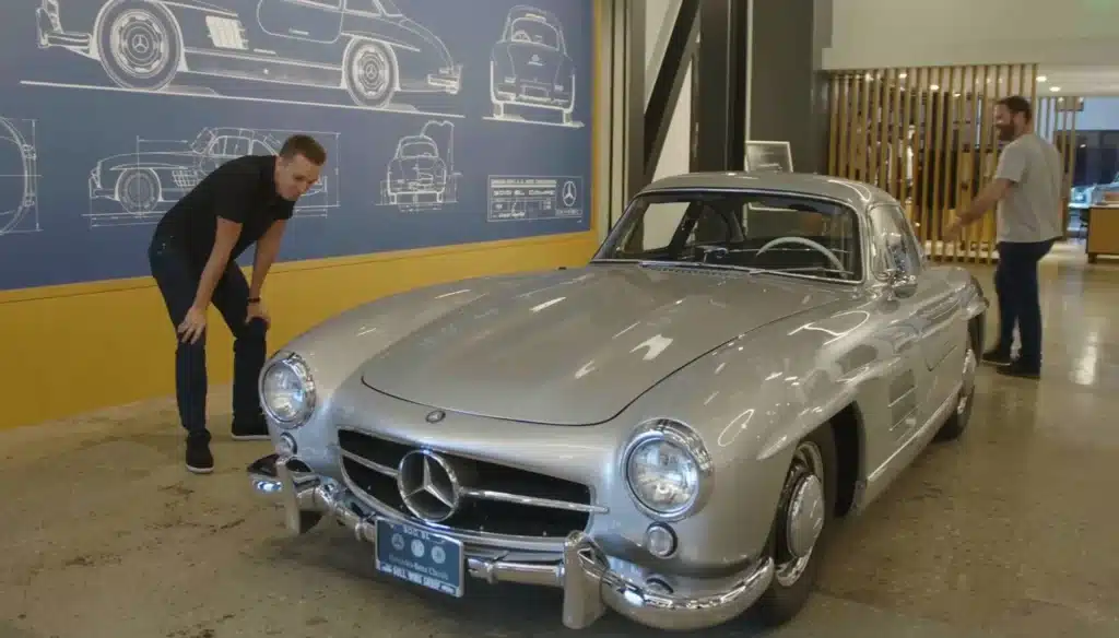 The Mercedes 300 SL Gullwing, a 1950s icon and dream car for many, has reached values of $10M and remains one of the most sought-after classics