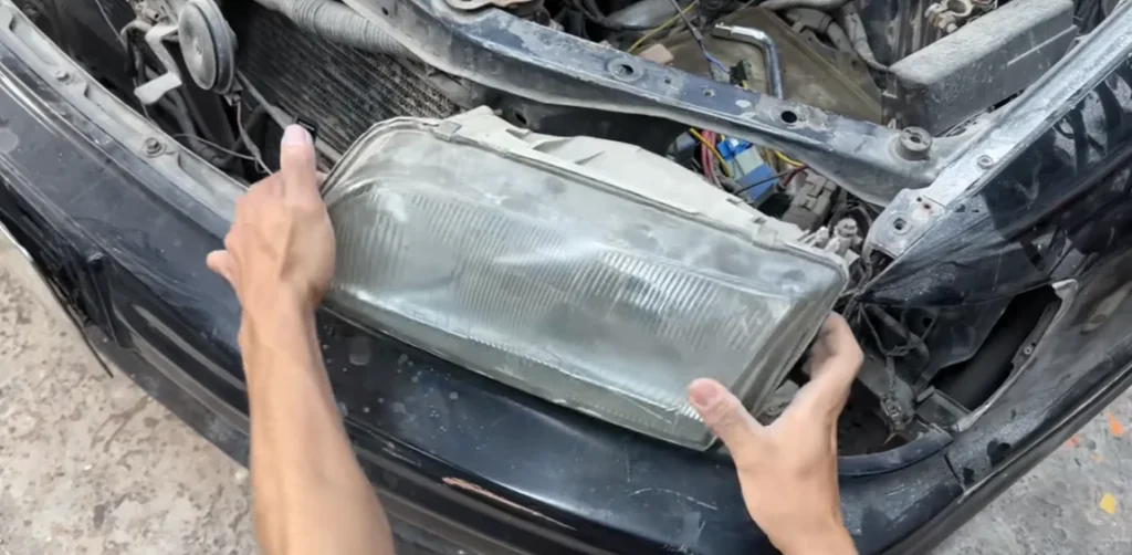 Men transform 90s Nissan into a Lamborghini Revuelto in 350 days