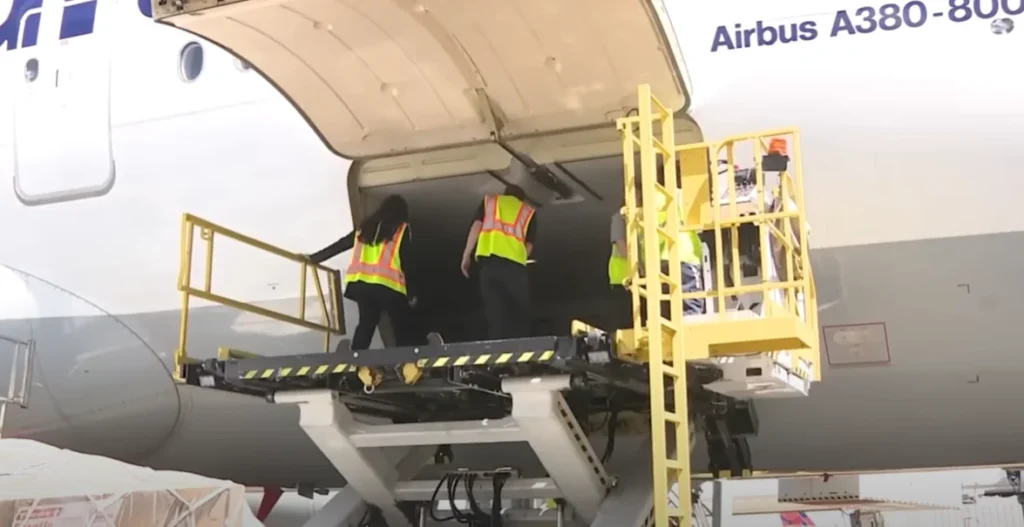 This is what it looks like inside the areas you're not allowed to enter in the World's Largest Passenger Plane - the Airbus A380