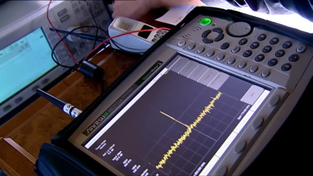 MythBusters test to see if cell phones actually have any effect on airplane controls