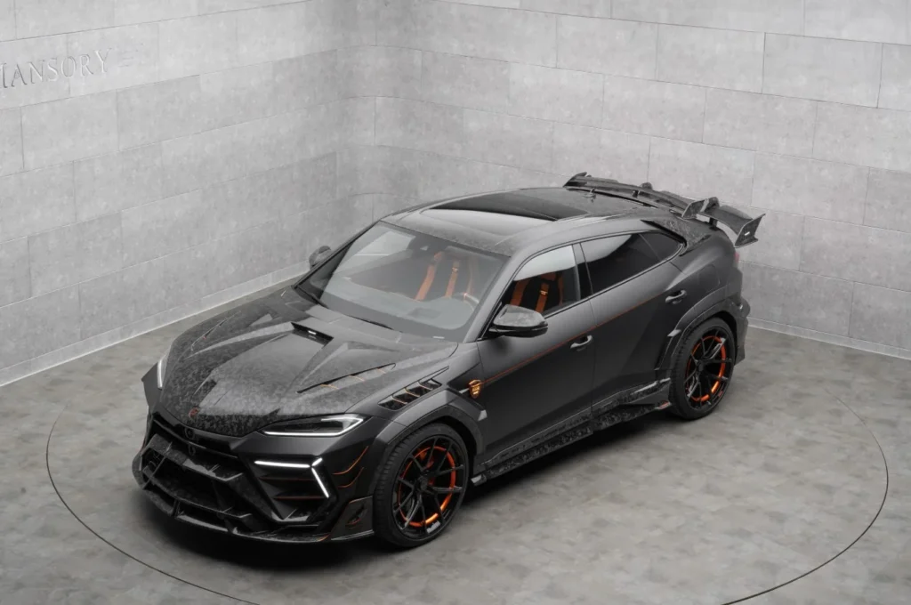 Mansory reveals the Venatus plug-in hybrid Lamborghini SUV at the Monaco Yacht Show, producing 1,095 horsepower with bespoke design