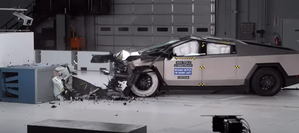 Tesla Cybertruck faces Ford F-150 Lightning in one of the most difficult official safety tests