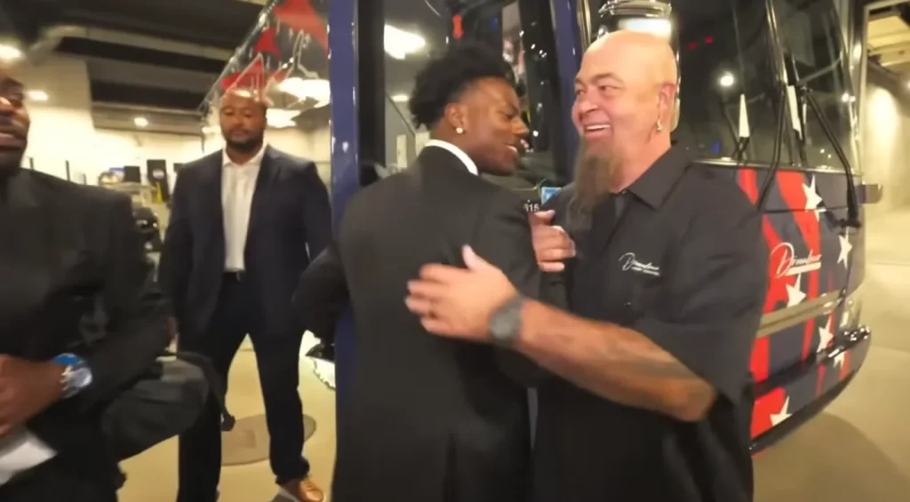 IShowSpeed gifts his bus driver $50K Rolex after driving him all over America for 35 days