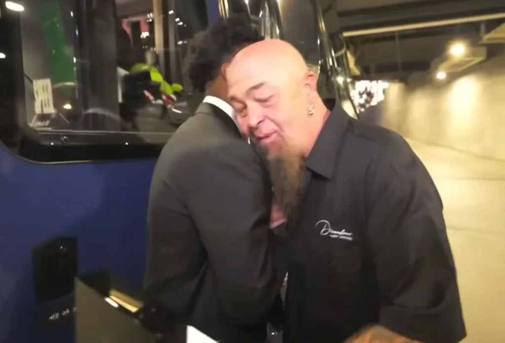 IShowSpeed gifts his bus driver $50K Rolex after driving him all over America for 35 days
