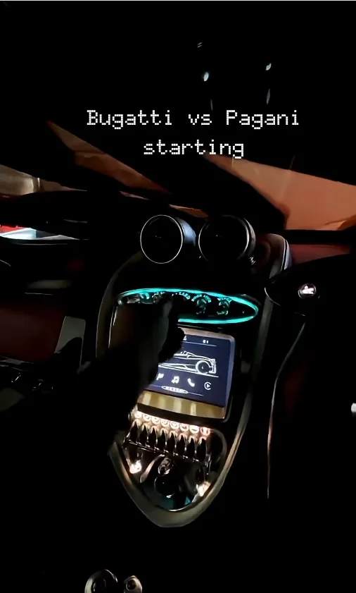No one can believe it’s not an airplane after seeing how you start a Pagani