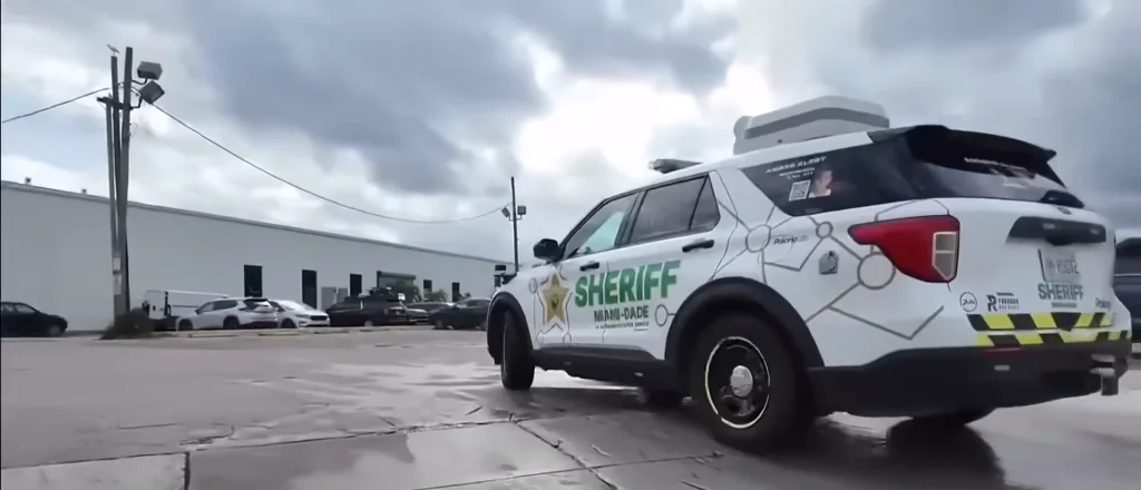 Miami is testing self-driving robot police car that can launch drones for surveillance