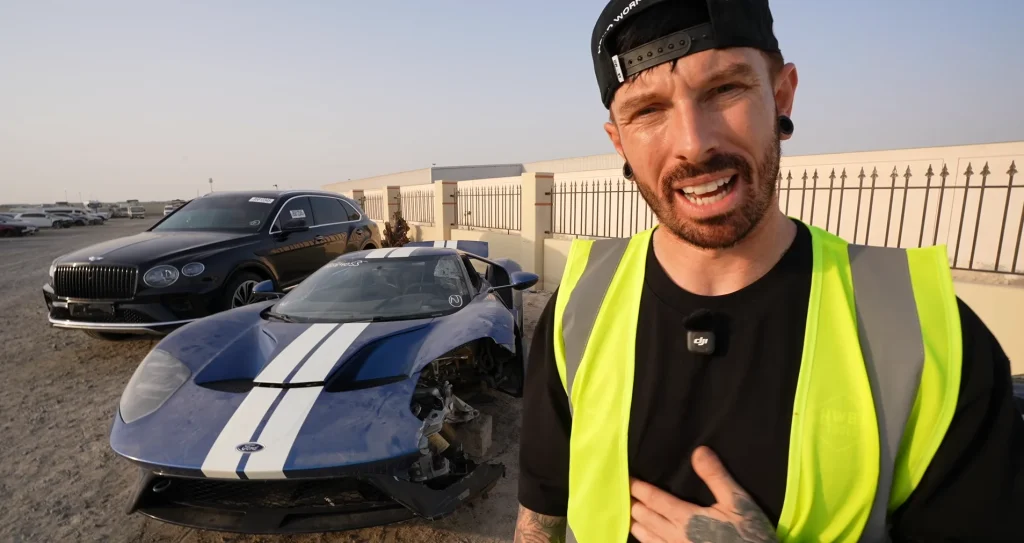 Mat Armstrong was so annoyed Bugatti didn't let him repair the Chiron he sought a $1,000,000 reason to cheer himself up