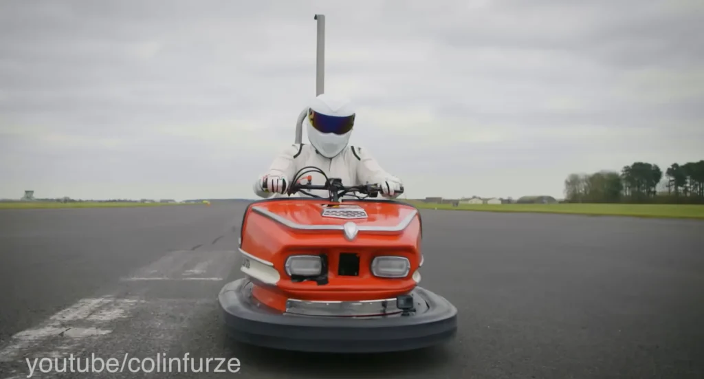 Inventor turns 1960s bumper car into the world's fastest and the speeds it can reach defies belief