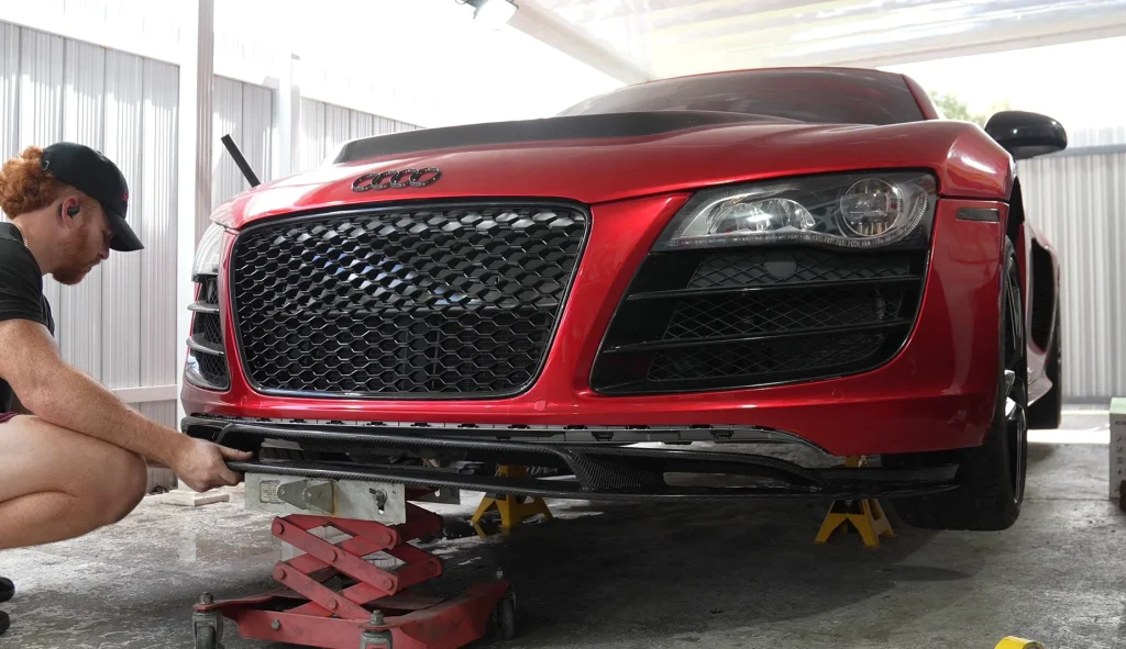 Florida man creates $150,000 Audi R8 using Temu car parts and it ends up looking 'way too good'