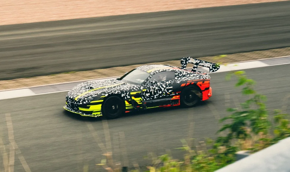 The Mercedes-AMG GT Track Sport begins track testing, showing how AMG is redefining high-performance coupe engineering