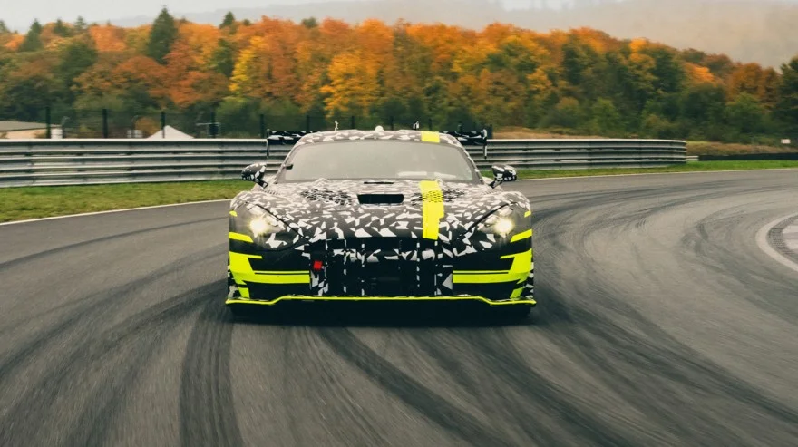 The Mercedes-AMG GT Track Sport begins track testing, showing how AMG is redefining high-performance coupe engineering