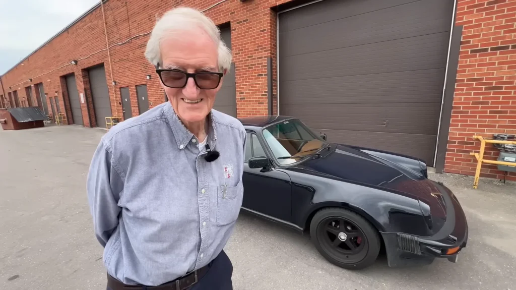 YouTuber flies to Toronto to ask man why he's driven Porsche 911 Turbo 1,330,326 kilometers, to the moon and back three times