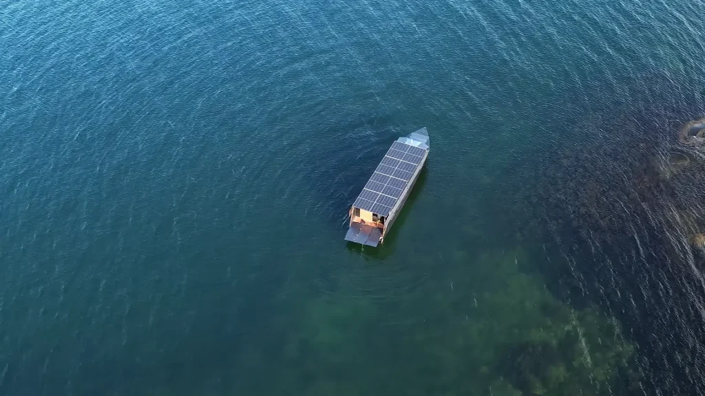 Man spent 200 days building a solar-powered explorer yacht that can run forever