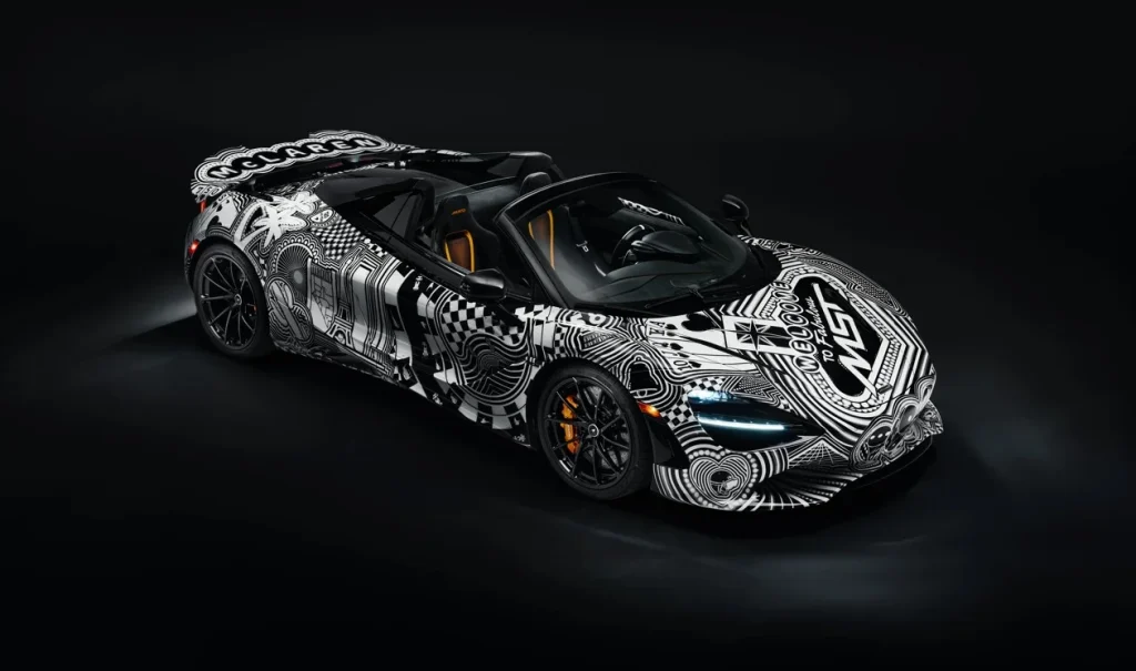 A look at how the city of Las Vegas shaped Project Viva, a McLaren 750S with monochrome artwork and MSO detail ahead of the Grand Prix