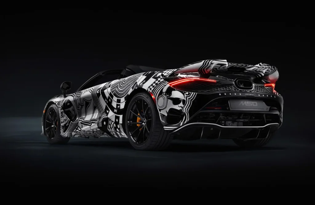 A look at how the city of Las Vegas shaped Project Viva, a McLaren 750S with monochrome artwork and MSO detail ahead of the Grand Prix