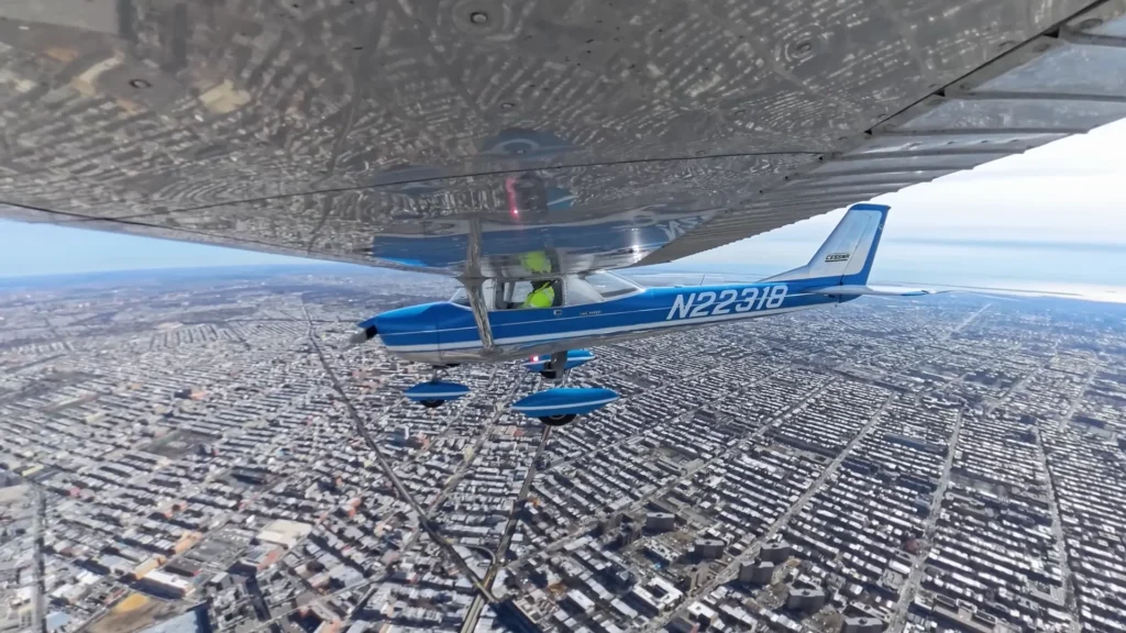 Man given permission to fulfil his obsession with landing a 57-year-old Cessna at one of NYC’s major airports