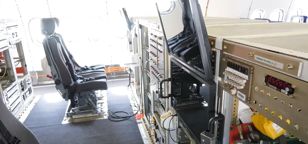 This is what it's like inside the Boeing 777-9 flight test airplane