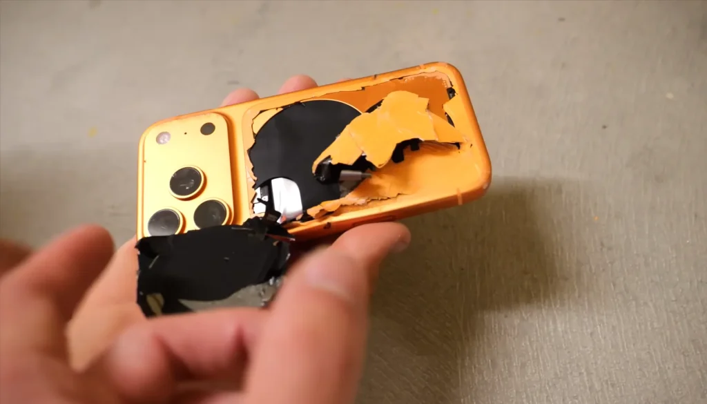 Man drops an iPhone 17 Pro and an iPhone Air down a 200ft spiral staircase to see if either survives