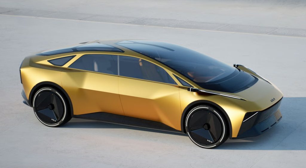 Daily automotive news featuring FIAT’s Britto Topolino, Kia’s Meta Turismo concept, Coco Gauff’s Mercedes role and Gran Turismo 7’s big Spec III update