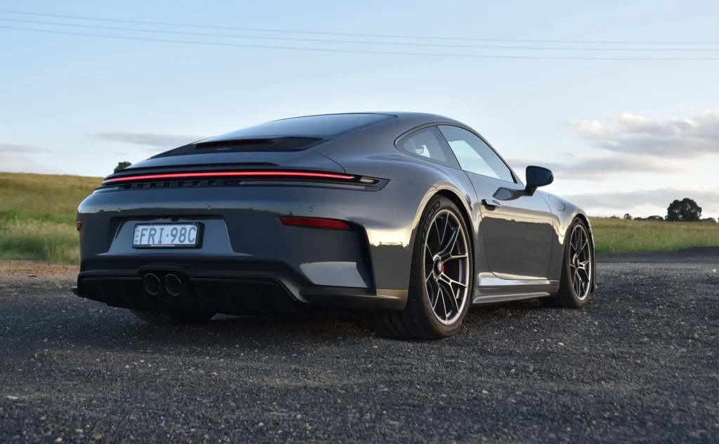 The Porsche 911 GT3 continues to define performance by merging 992.2 generation engineering with the soul of a 911 GT3 Touring