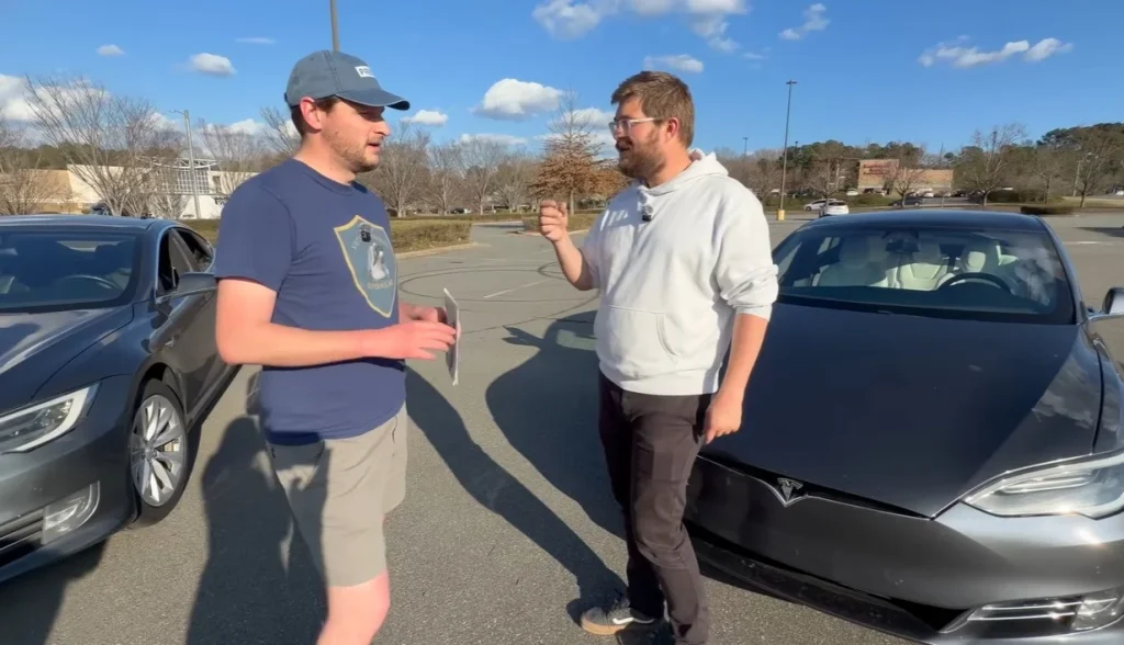 Finding a high performance used electric car like the tesla model s at auction for a record low price depends on verifying the long term battery health