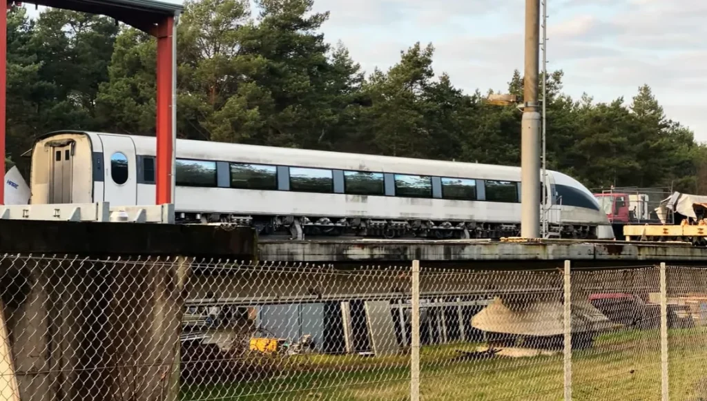 A maglev train that once hit 260 miles per hour now sits abandoned in Germany while the same technology continues to thrive elsewhere