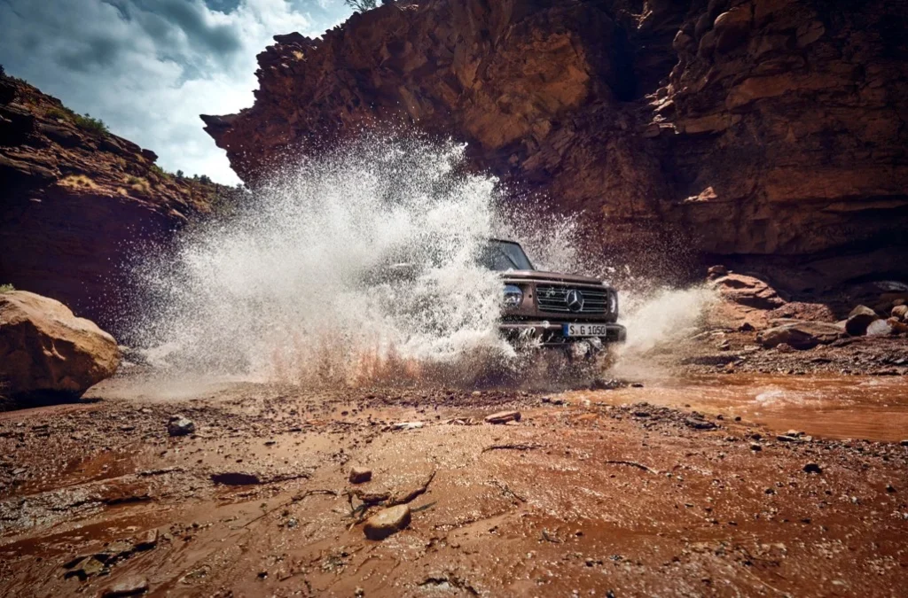 Every Mercedes G-Wagen features a hidden badge to prove it conquered a mountain during off-road testing to ensure the ultimate level of mechanical durability