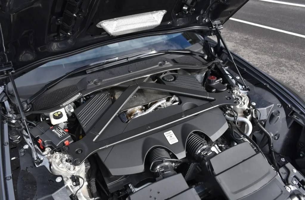 Experience the new Aston Martin Vantage S as it elevates on-road performance and sharpens exterior design with 671 horsepower and a track-focused chassis setup