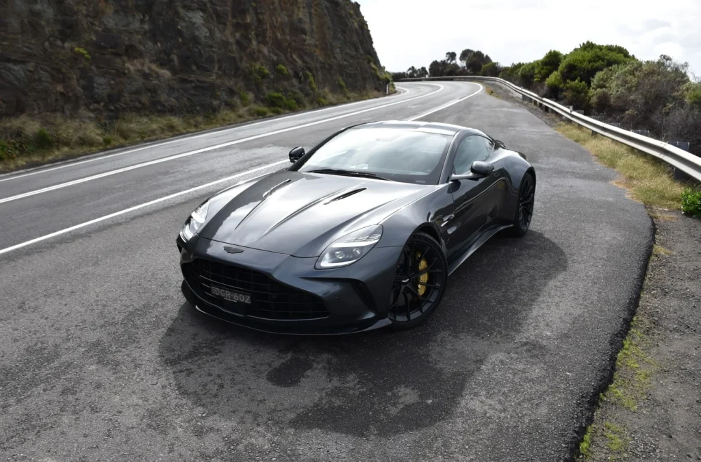 Experience the new Aston Martin Vantage S as it elevates on-road performance and sharpens exterior design with 671 horsepower and a track-focused chassis setup