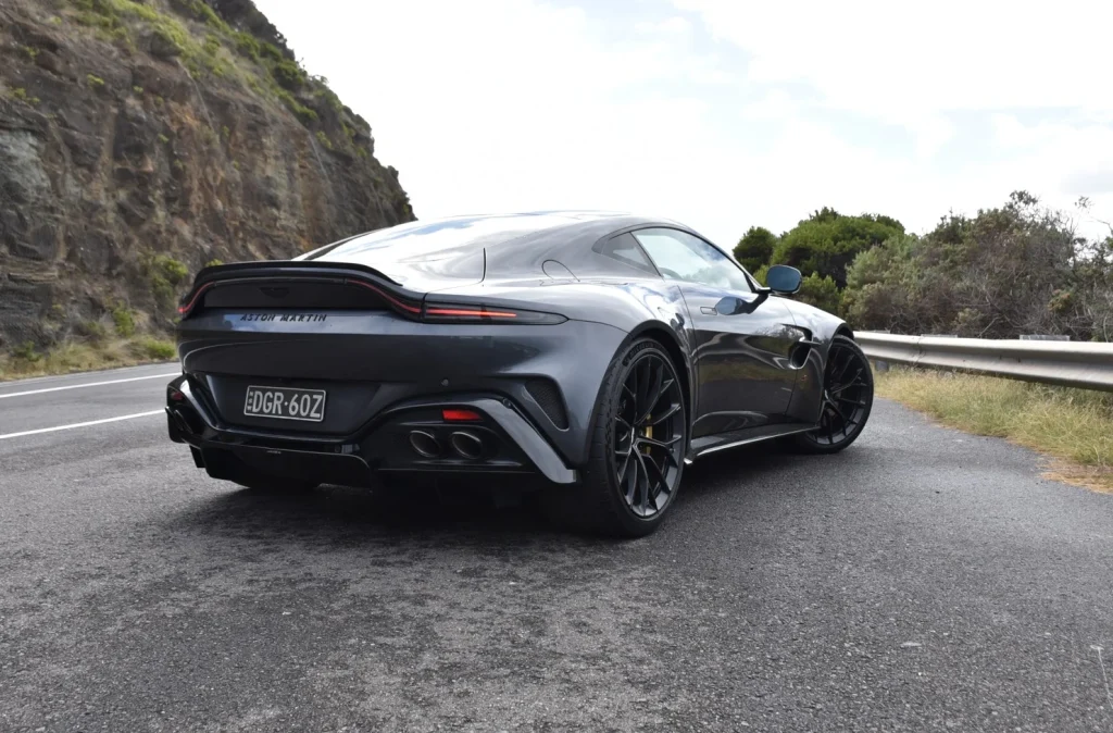 Experience the new Aston Martin Vantage S as it elevates on-road performance and sharpens exterior design with 671 horsepower and a track-focused chassis setup