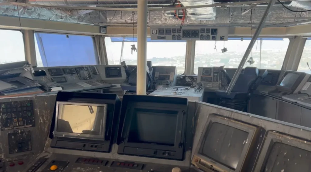 Explore why massive passenger ships and ghost ships like the Aeolos Kenteris high-speed ferry are currently left rotting in Italy within this deep industrial harbor