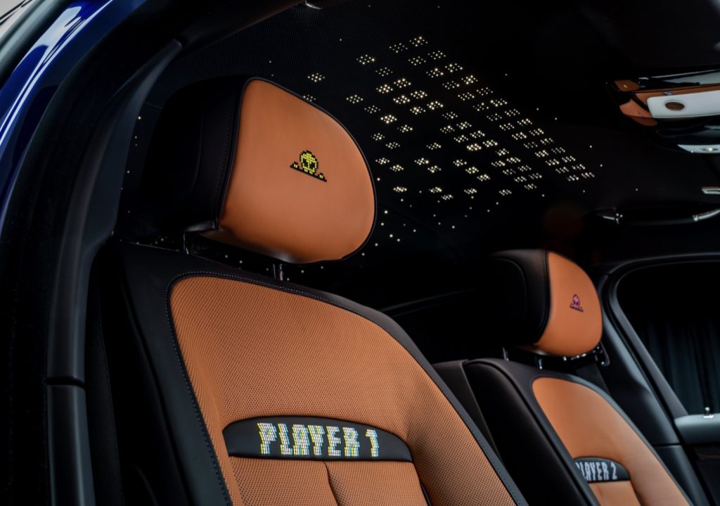 Rolls-Royce introduces the Ghost Gamer with 8-bit graphics and Pixel Blaster lighting in a Bespoke arcade-themed commission