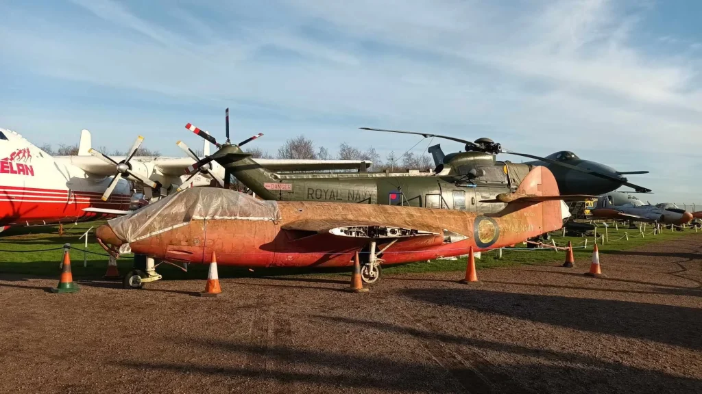 Early jet planes that are some of the most historic in aviation history spotted rotting on an English farm