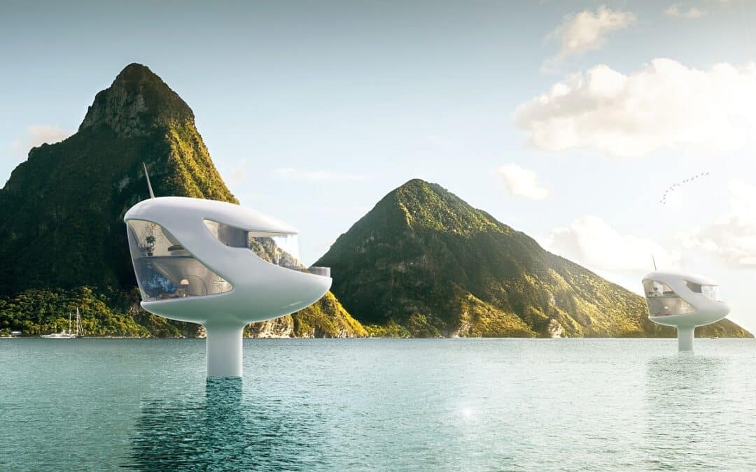 These SciFi-looking SeaPods are homes you can actually live in
