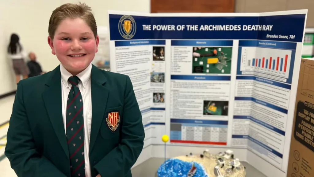 This 13 year-old Canadian boy might just have proven that Archimedes' death ray could have existed