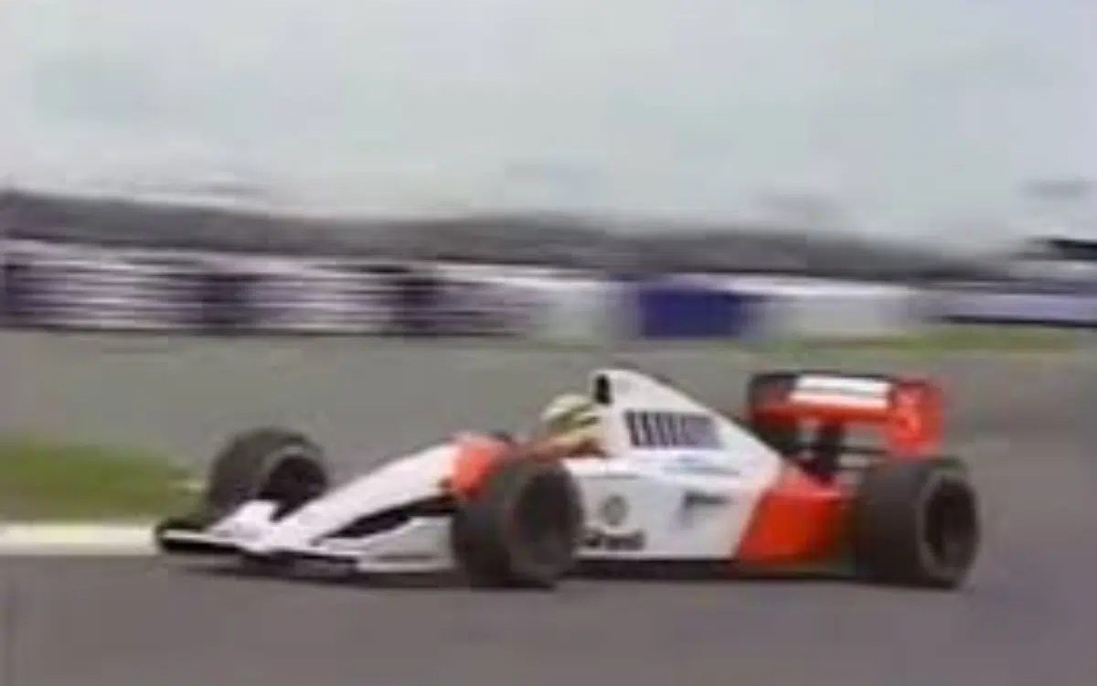 Remastered footage shows incredible qualifying speed of Ayrton Senna in 1991