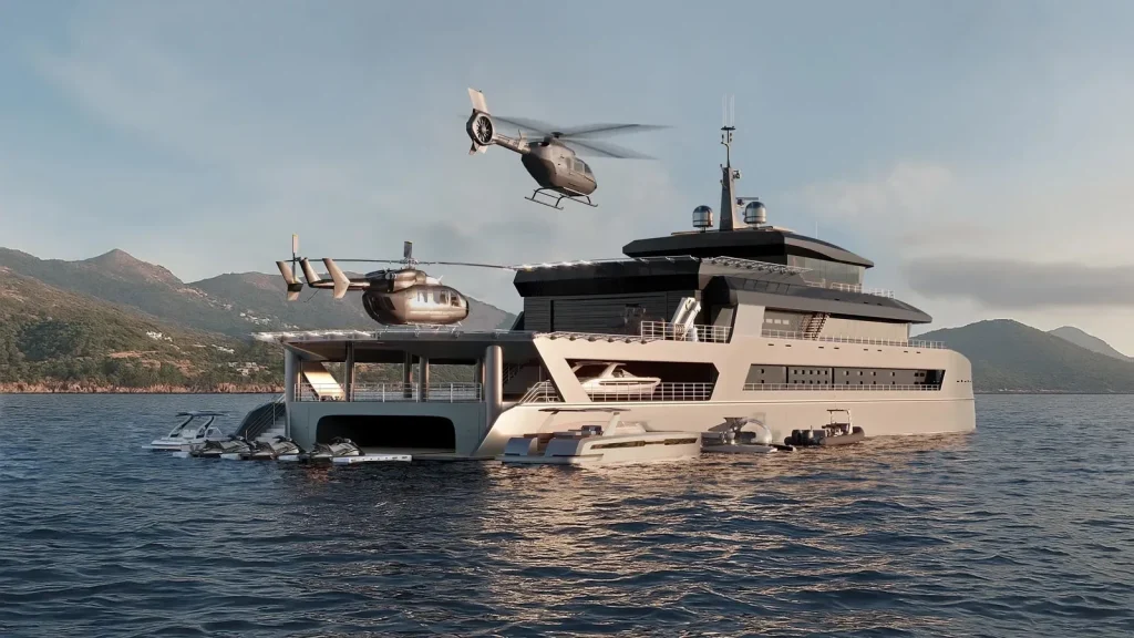 If the Emir of Qatar’s $500,000,000 yacht was gifted to the US, it would be the ultimate floating fortress