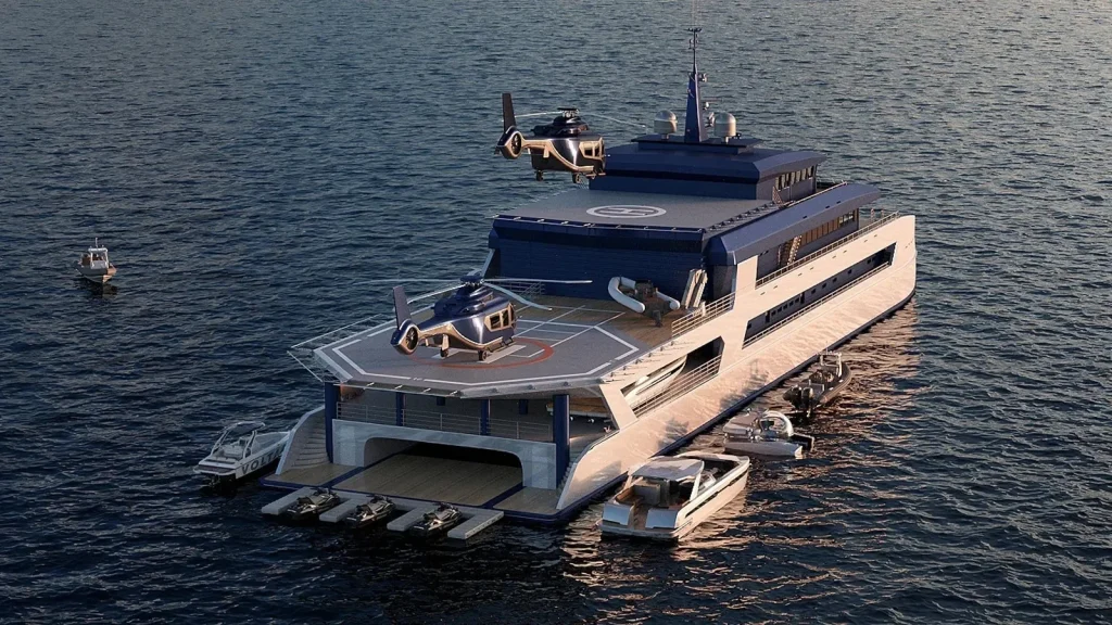 If the Emir of Qatar’s $500,000,000 yacht was gifted to the US, it would be the ultimate floating fortress