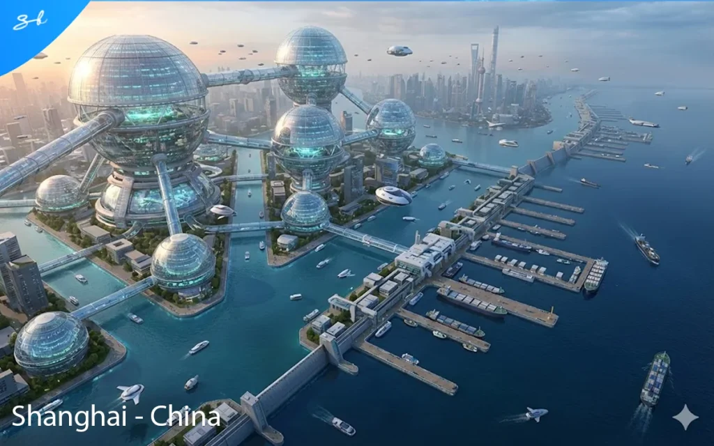 We asked AI to predict what the 20 most populated cities will look like in the year 5000, and this is the technological paradise it created