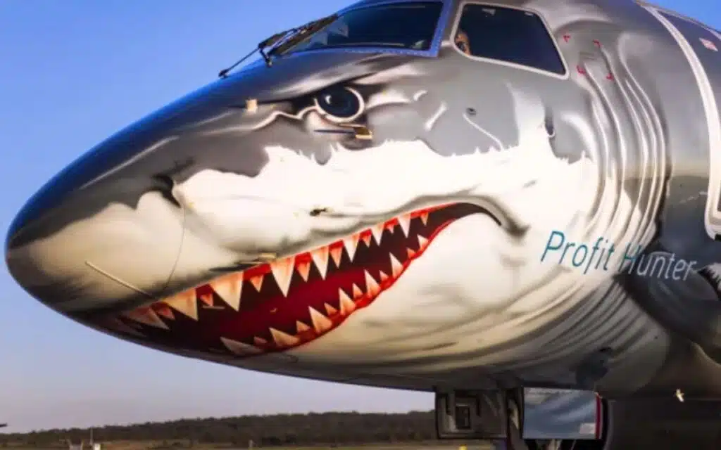 Embraer ‘shark plane’ is a menace of the skies that oozes coolness