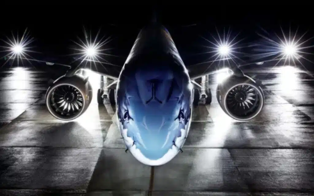 Embraer ‘shark plane’ is a menace of the skies that oozes coolness