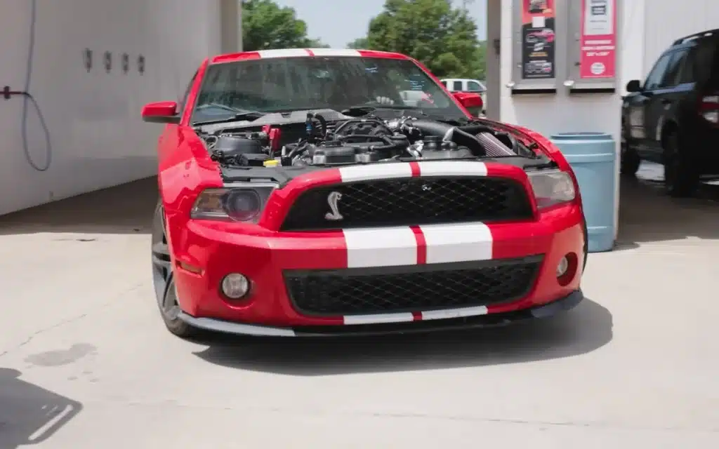 This Kansas YouTube car-wizz pulled a rabbit out of the hat by restoring this dream Ford Shelby Mustang GT500 after it went up in flames