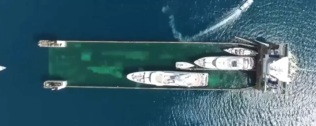 There's a ship shipping ship that ships shipping ships and it's absolutely massive