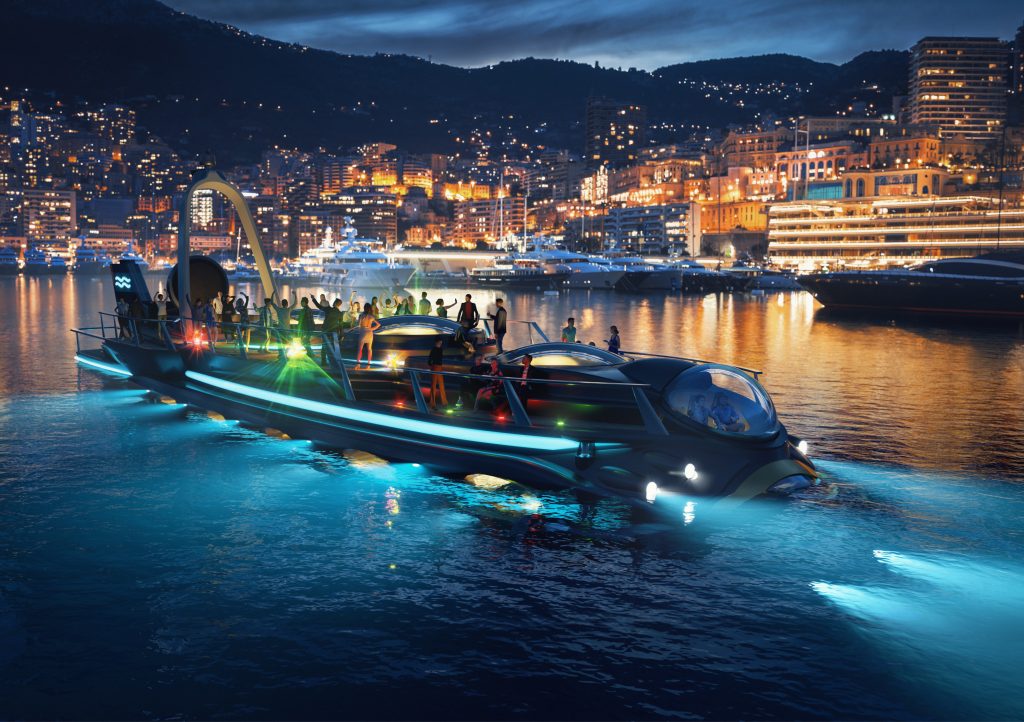 You can now party in a submarine straight out of 2050