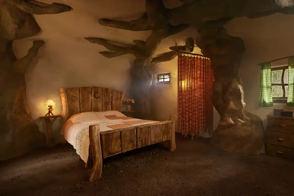 Shrek's swamp house available on Airbnb
