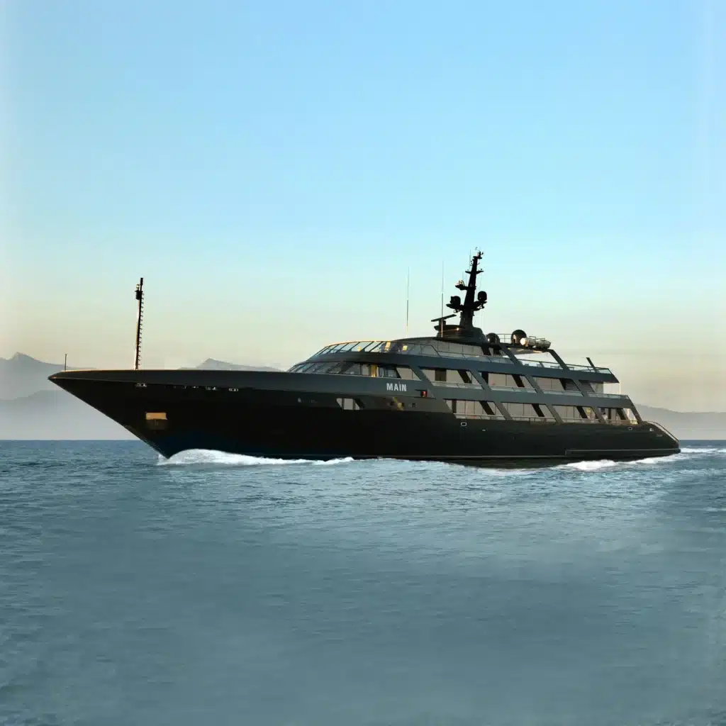 Giorgio Armani personally designed a $65 million superyacht so every curve and detail reflects his vision