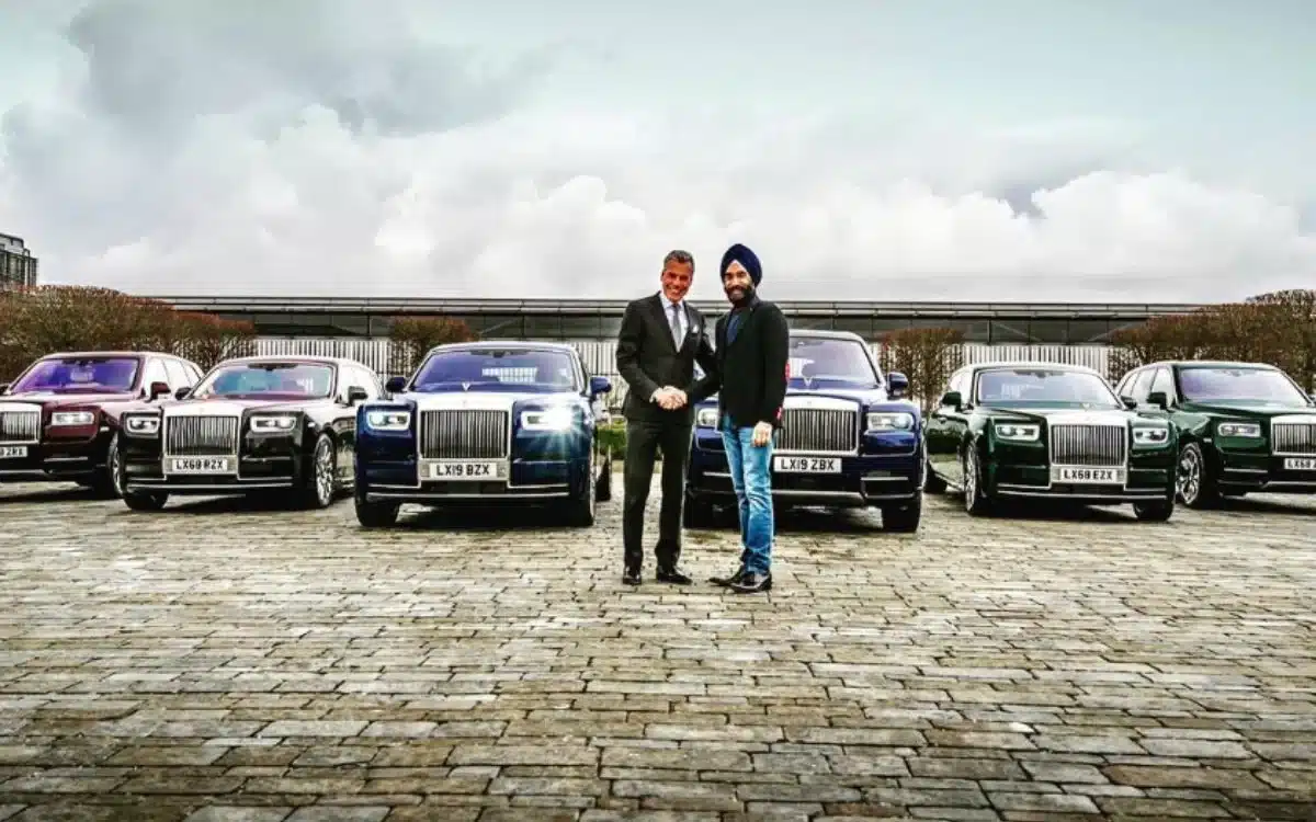 Reuben Singh new Rolls Royce purchase