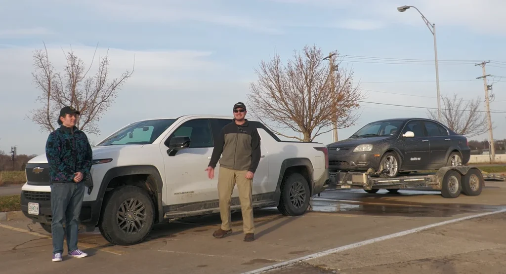 US man uses Chevy Silverado EV truck to tow long distance to see if it solves 'Achilles heel'