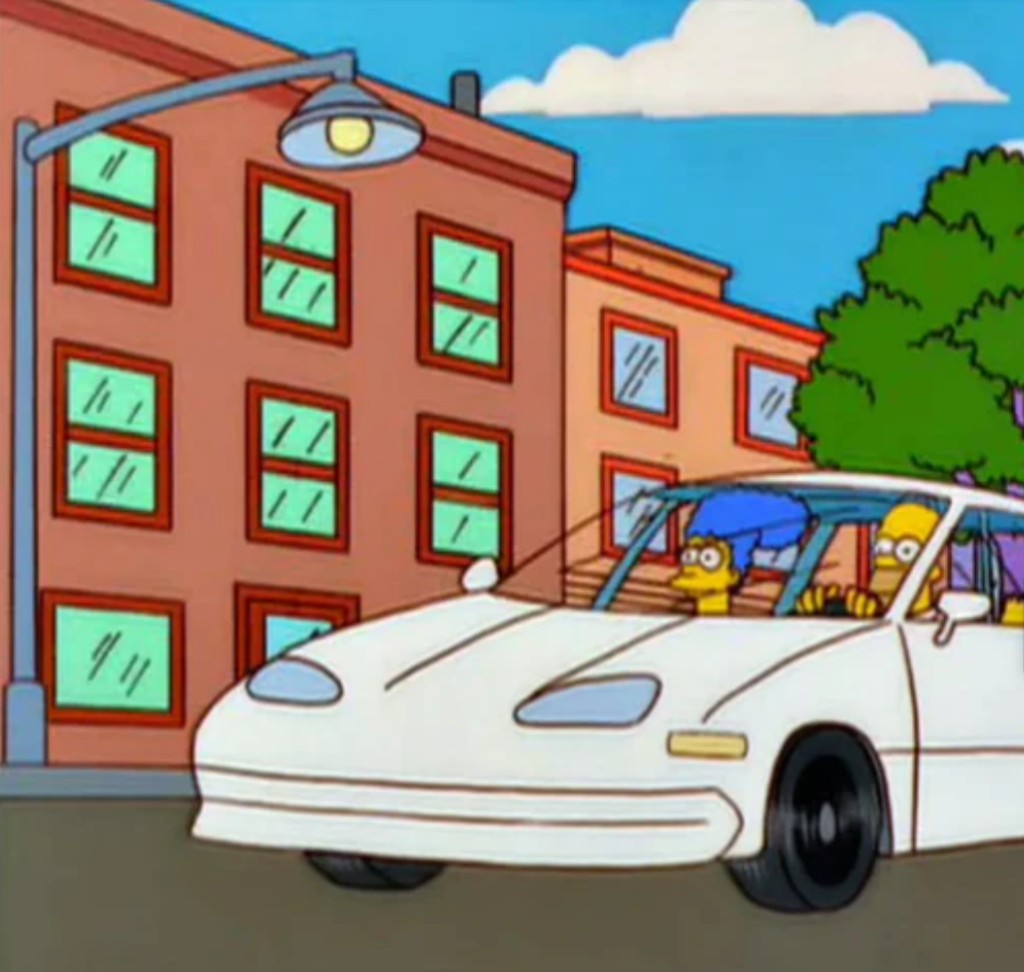 5 car things The Simpsons predicted that actually came true