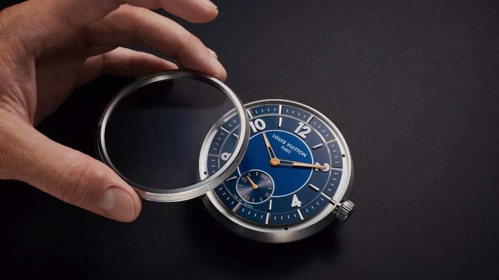 Singer and Louis Vuitton unveil two bespoke Porsche 911s featuring a detachable timepiece inspired by the iconic Tambour watch